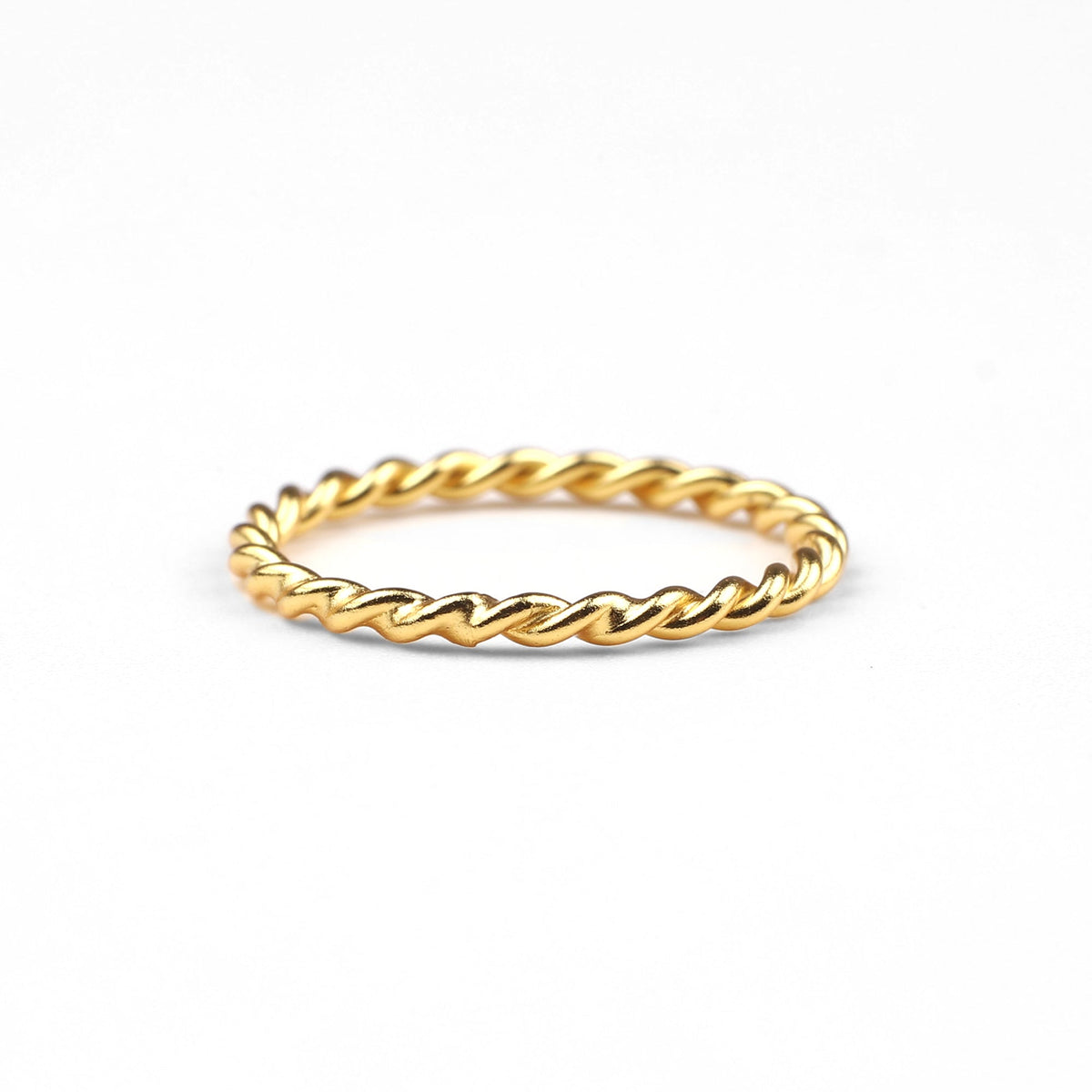 Manon – Geflochtener Ring zum Stapeln