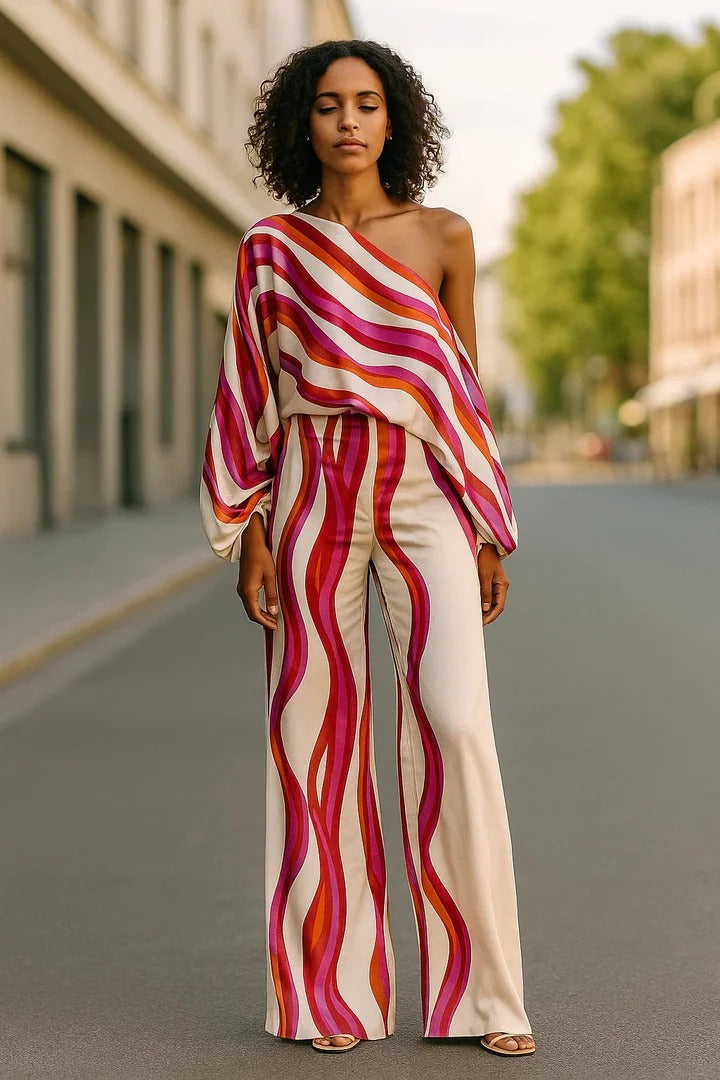 Vivian - Elegantes, Legeres Zweiteiler-Set