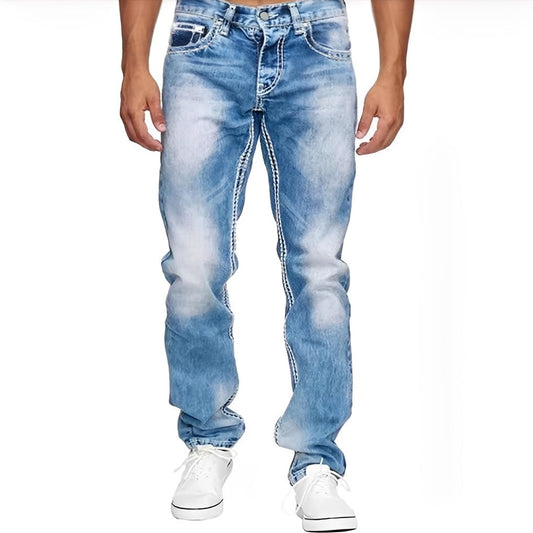 Stefan - Bequeme, gerade geschnittene Stretchjeans für Herren