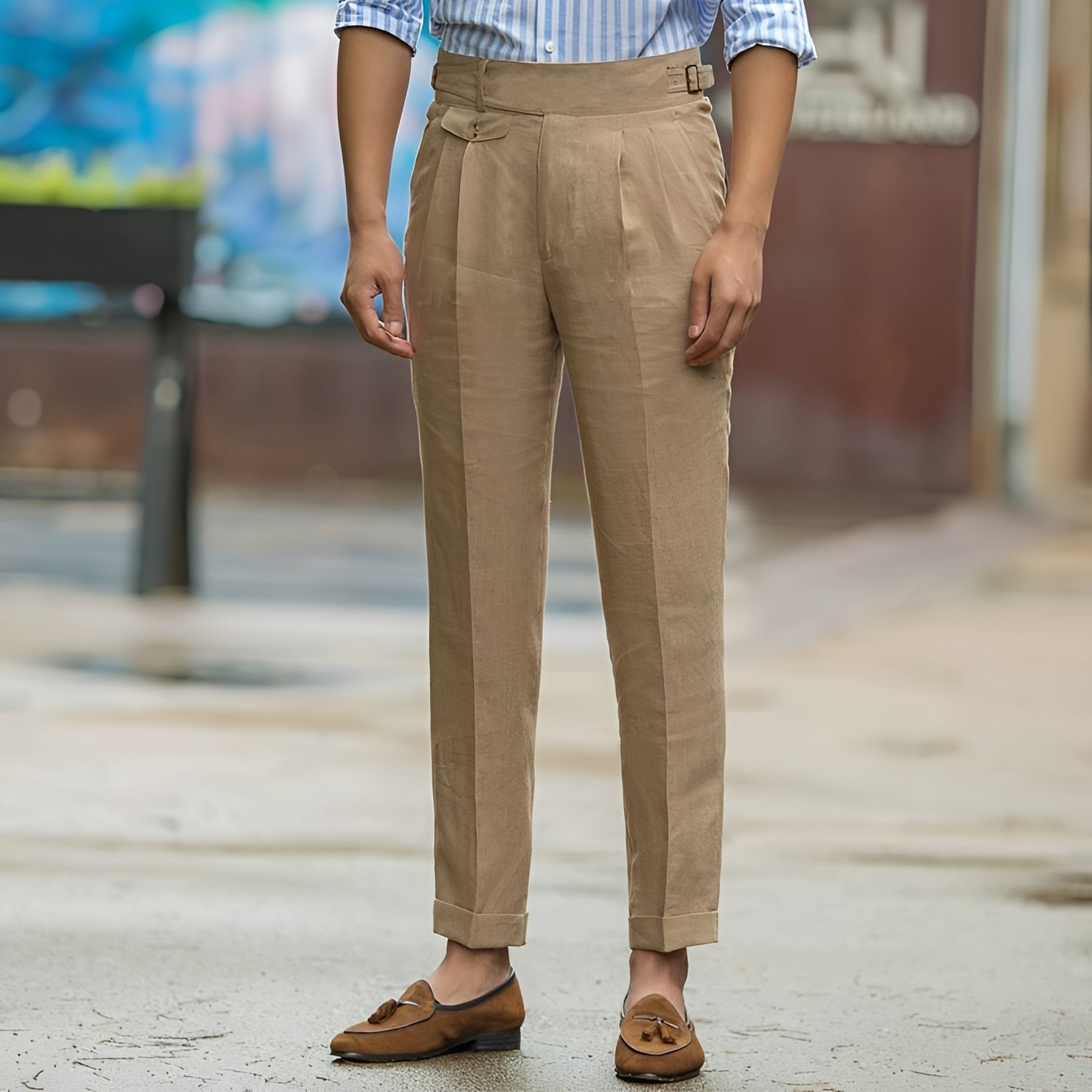 Randall - Elegante Hose mit hoher Taille