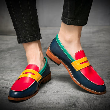 Archie – Herren-Slipper – elegant und bunt