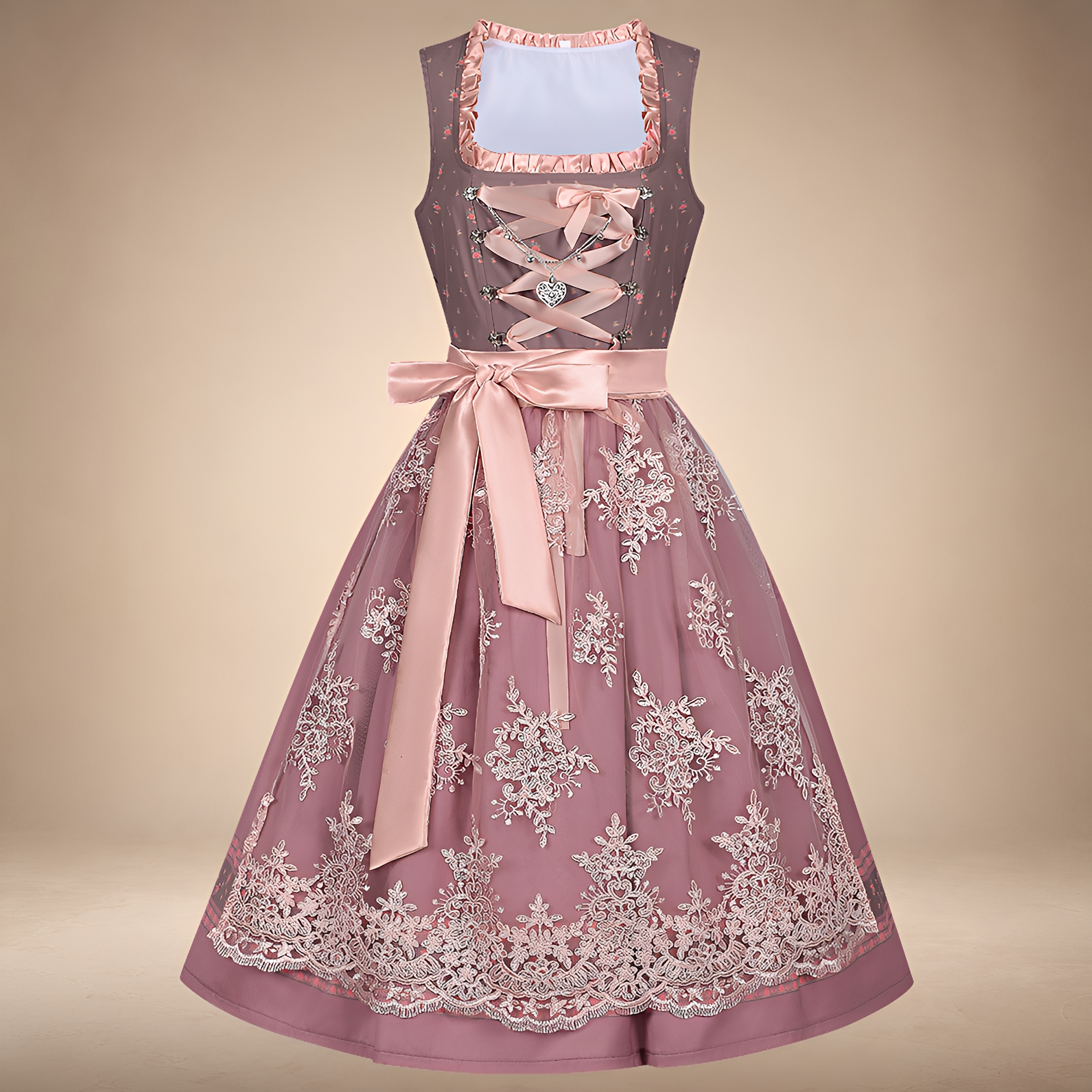 Emily - Bequemes festliches Oktoberfest-Kleid
