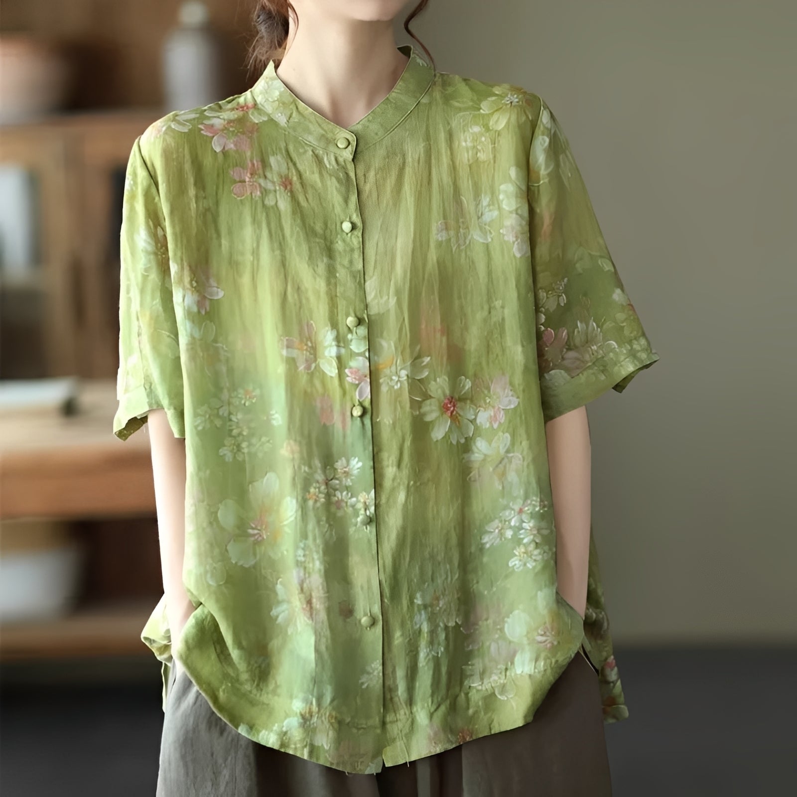 Alana - Elegante Bluse mit Halbarmlänge für Damen