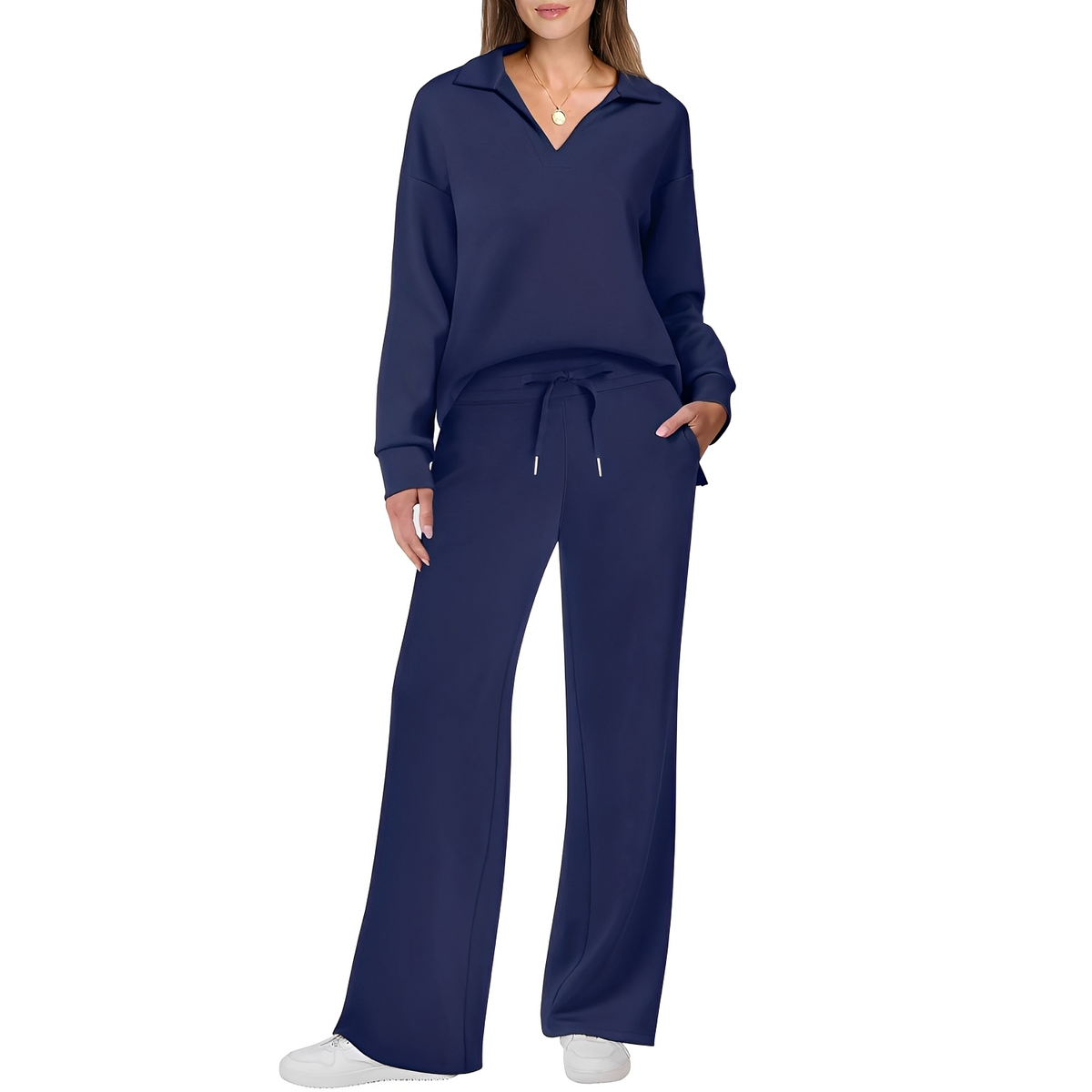 Justina - Bequemes Set für Damen bestehend aus Pullover und Hose