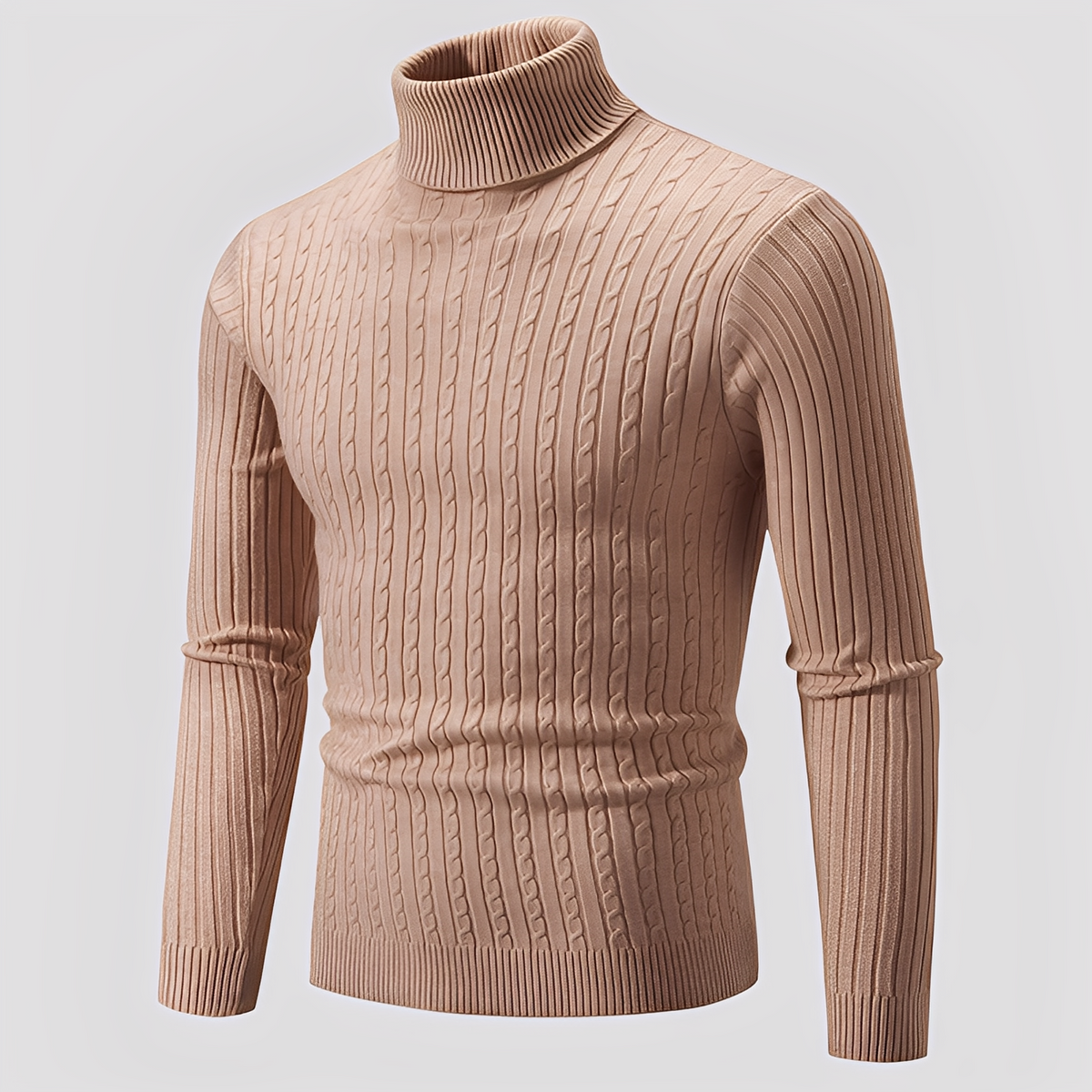Devin - Warmer und gemütlicher Rollkragenpullover
