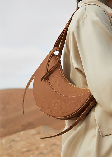 Oralie - Elegante Halbmond-Schultertasche für Damen