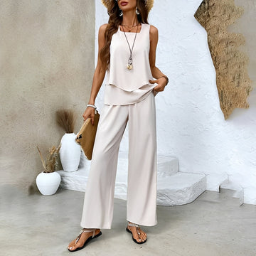 Elma - Stilvolles Sommer-Zweiteiler-Set für Frauen