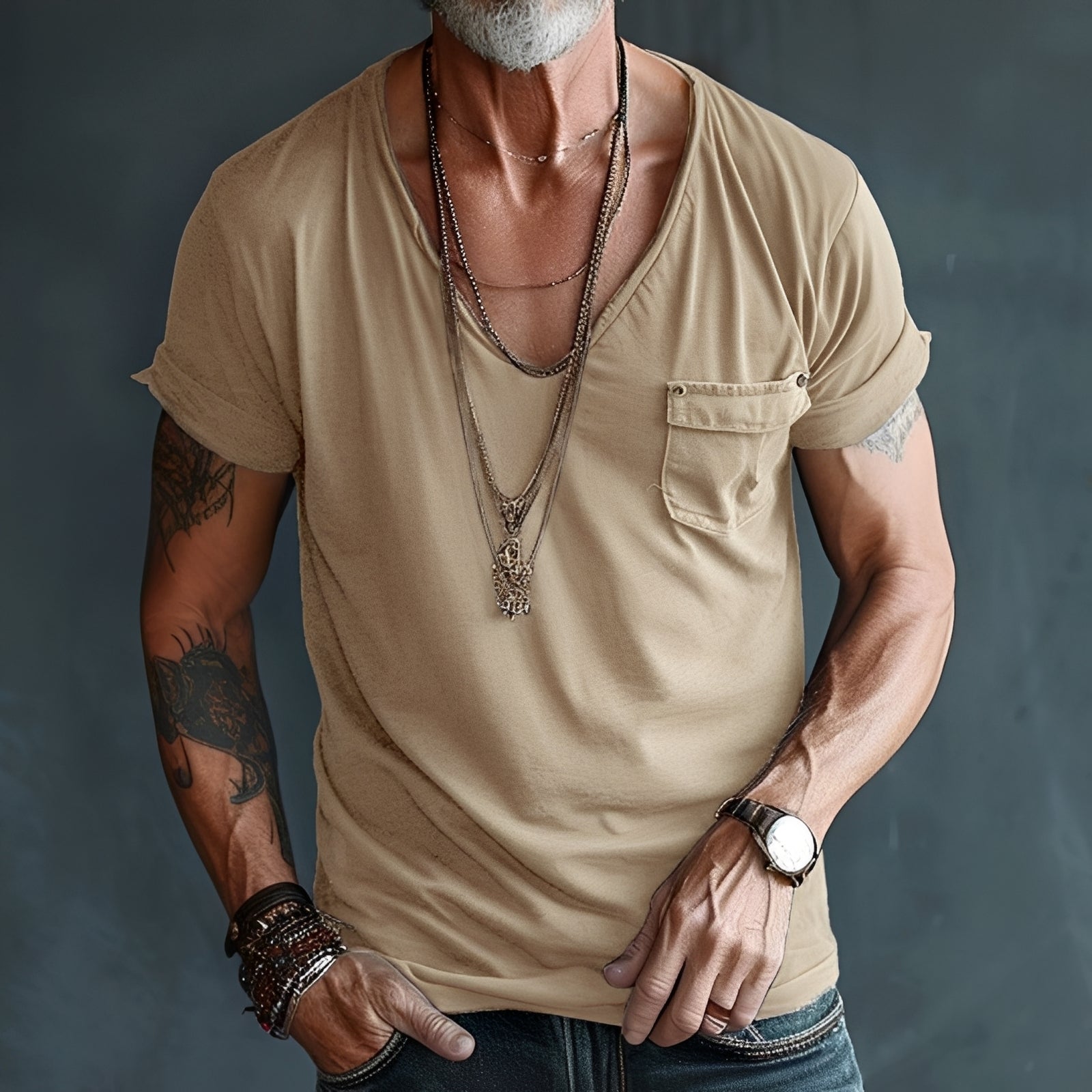 Eddie – T-Shirt für Herren – Lässig und bequem