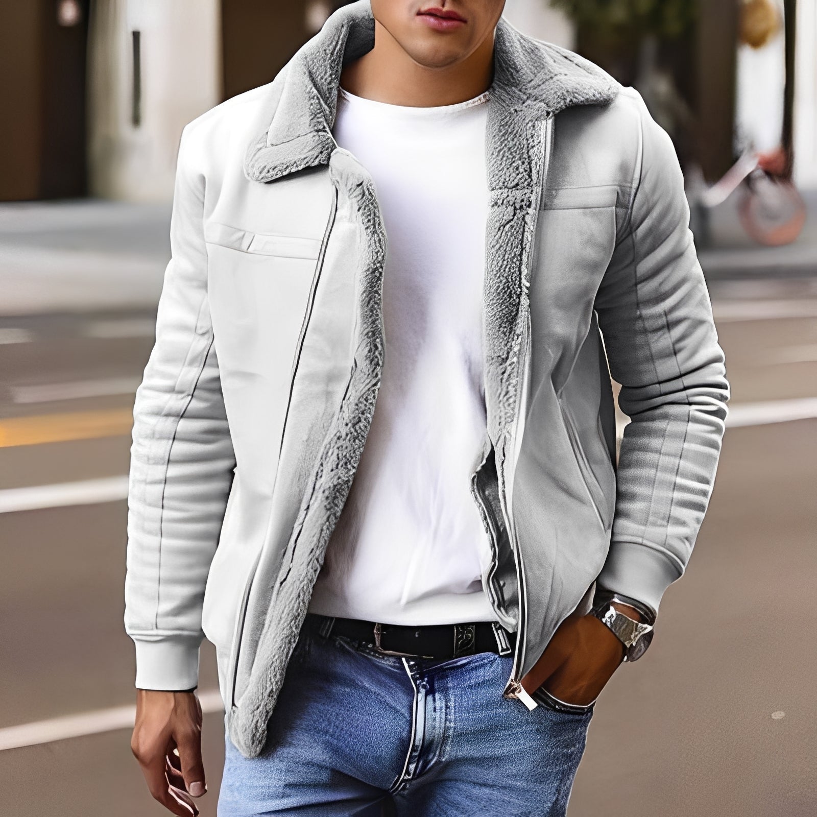 Josh - Warme, dicke Herrenjacke