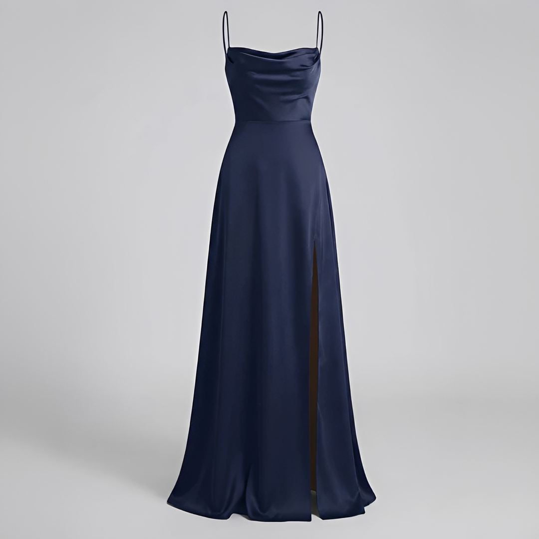 Glenda - Stilvolles, fließendes Damenkleid