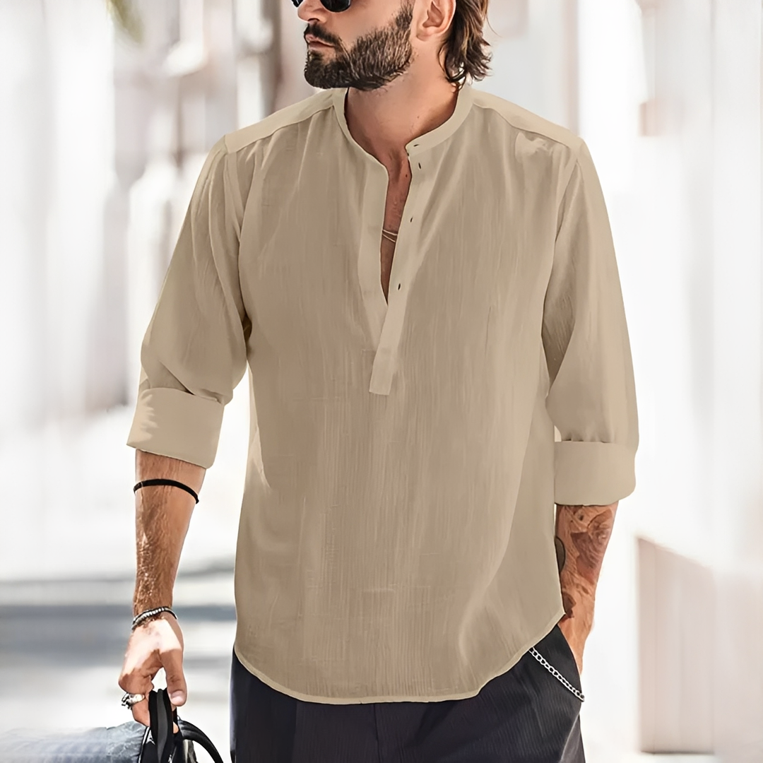 Enrico - Elegantes und leichtes Herren-Sommerhemd