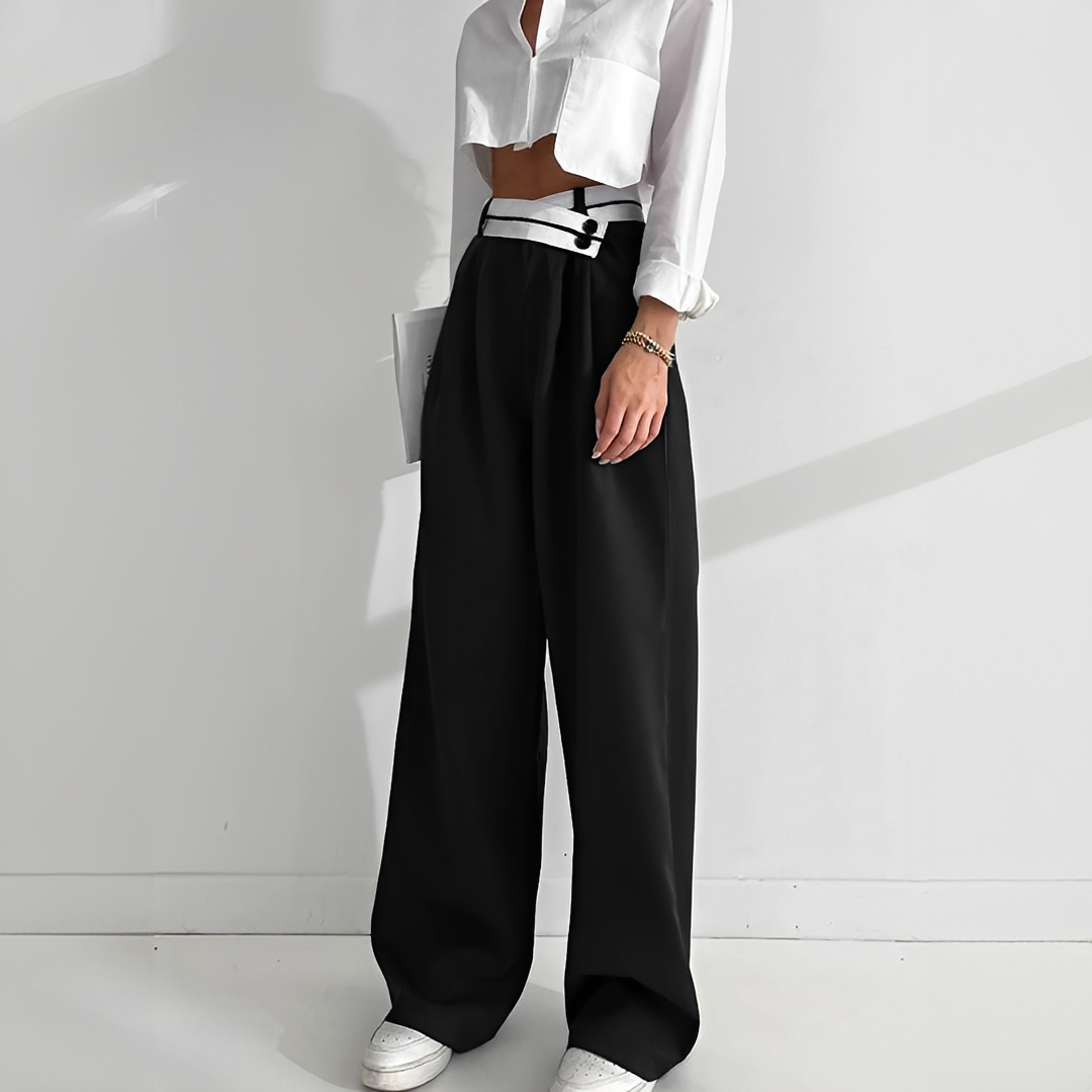 Aurilla - Modische Hose mit weitem Bein