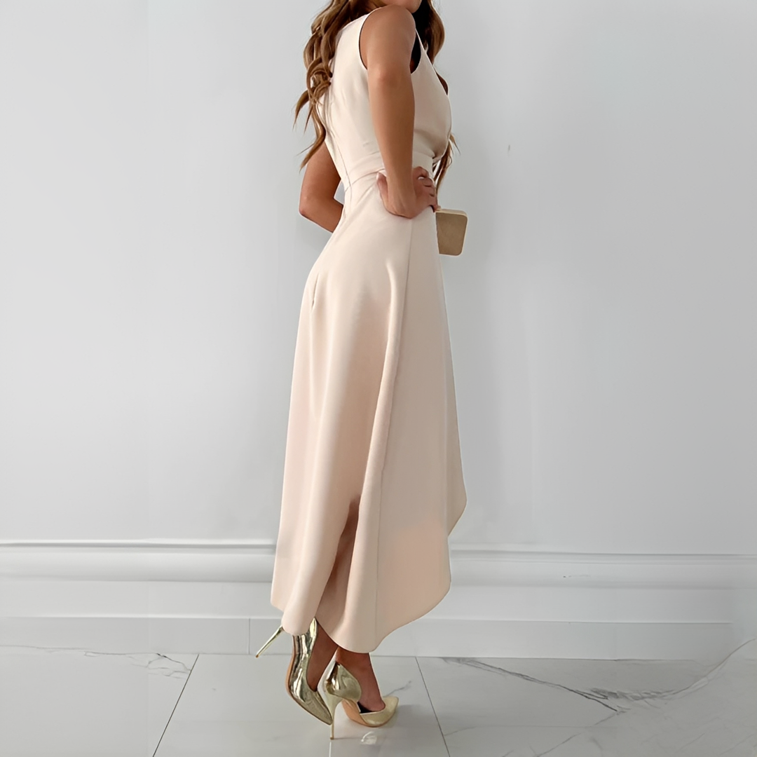 Monic - Gefälteltes Midikleid
