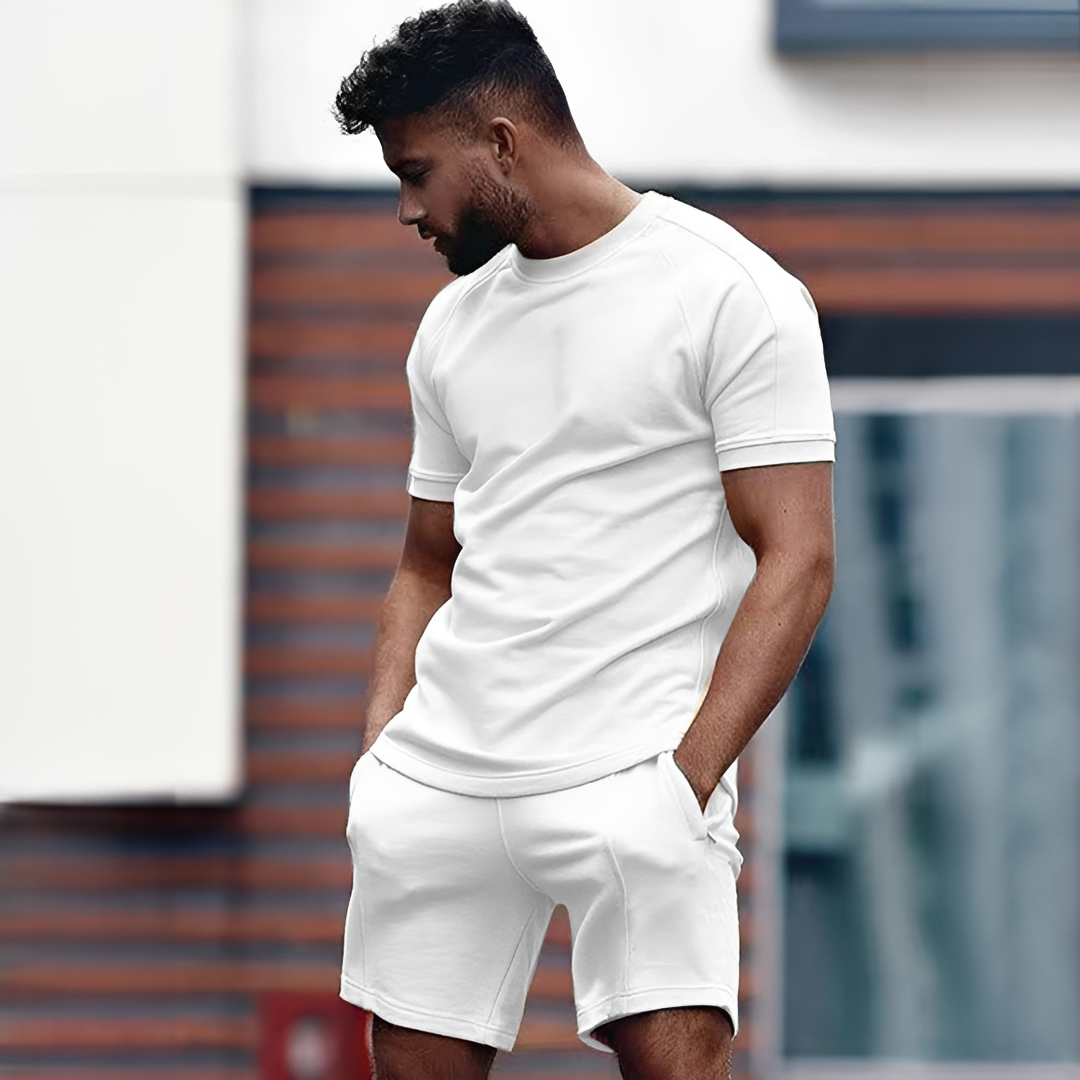 Drake - Herren-Set mit T-Shirt und Shorts - perfekt für sonnige Tage