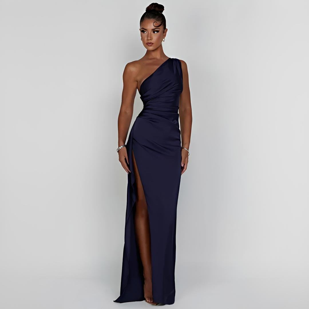 Leonora - Stilvolles asymmetrisches Damen-Sommerkleid