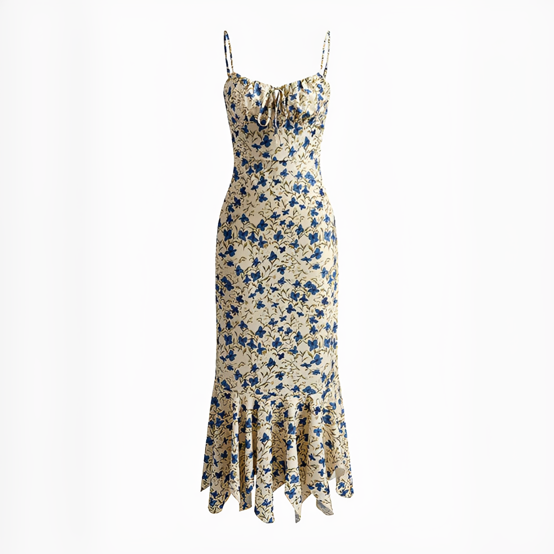 Joharra - Edles langes, fließendes Kleid