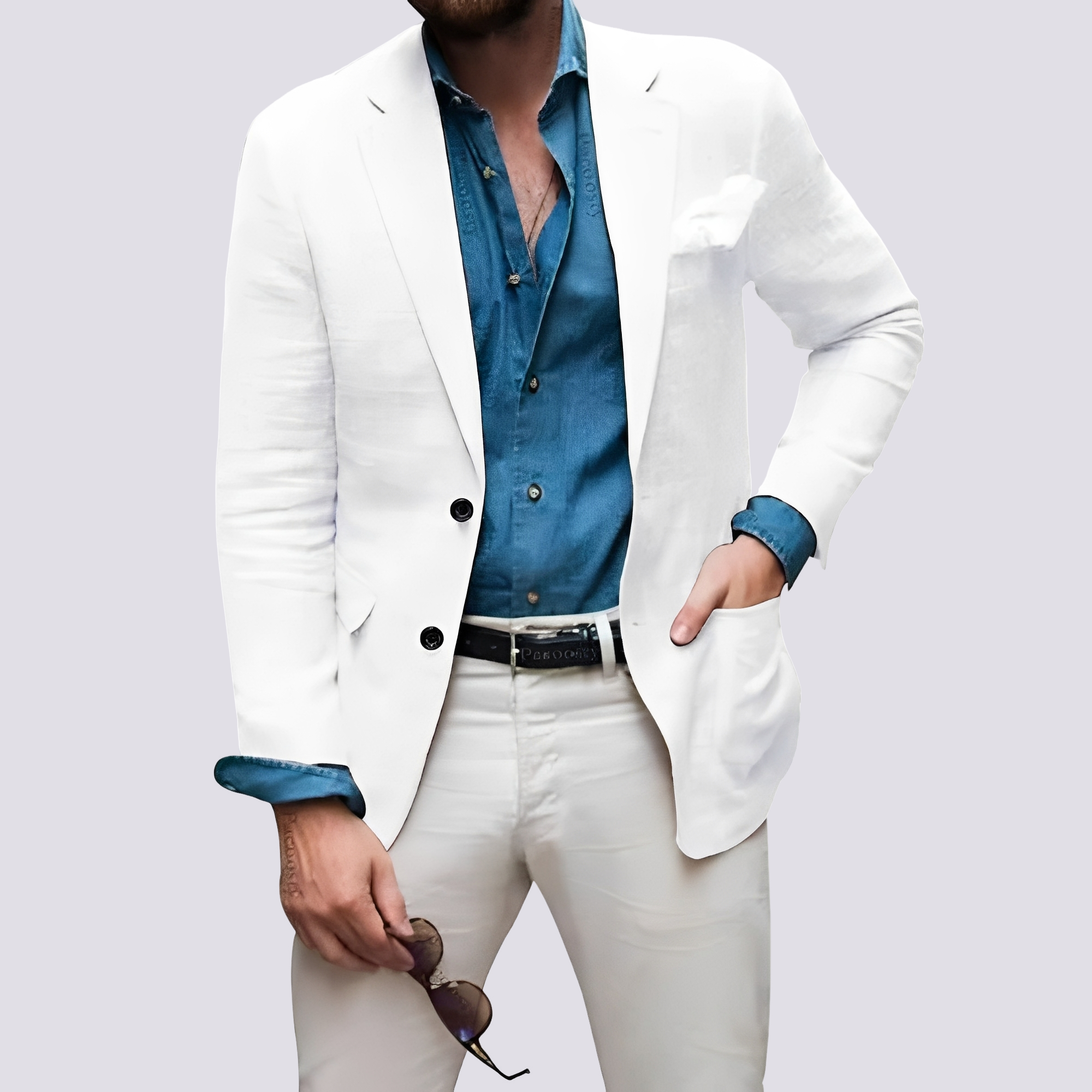 Glenn - Schicker Herrenblazer mit Knöpfen