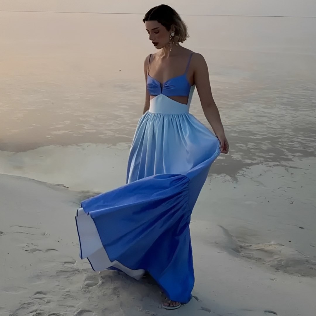 Corina - Stilvolles Cami-Maxi-Kleid