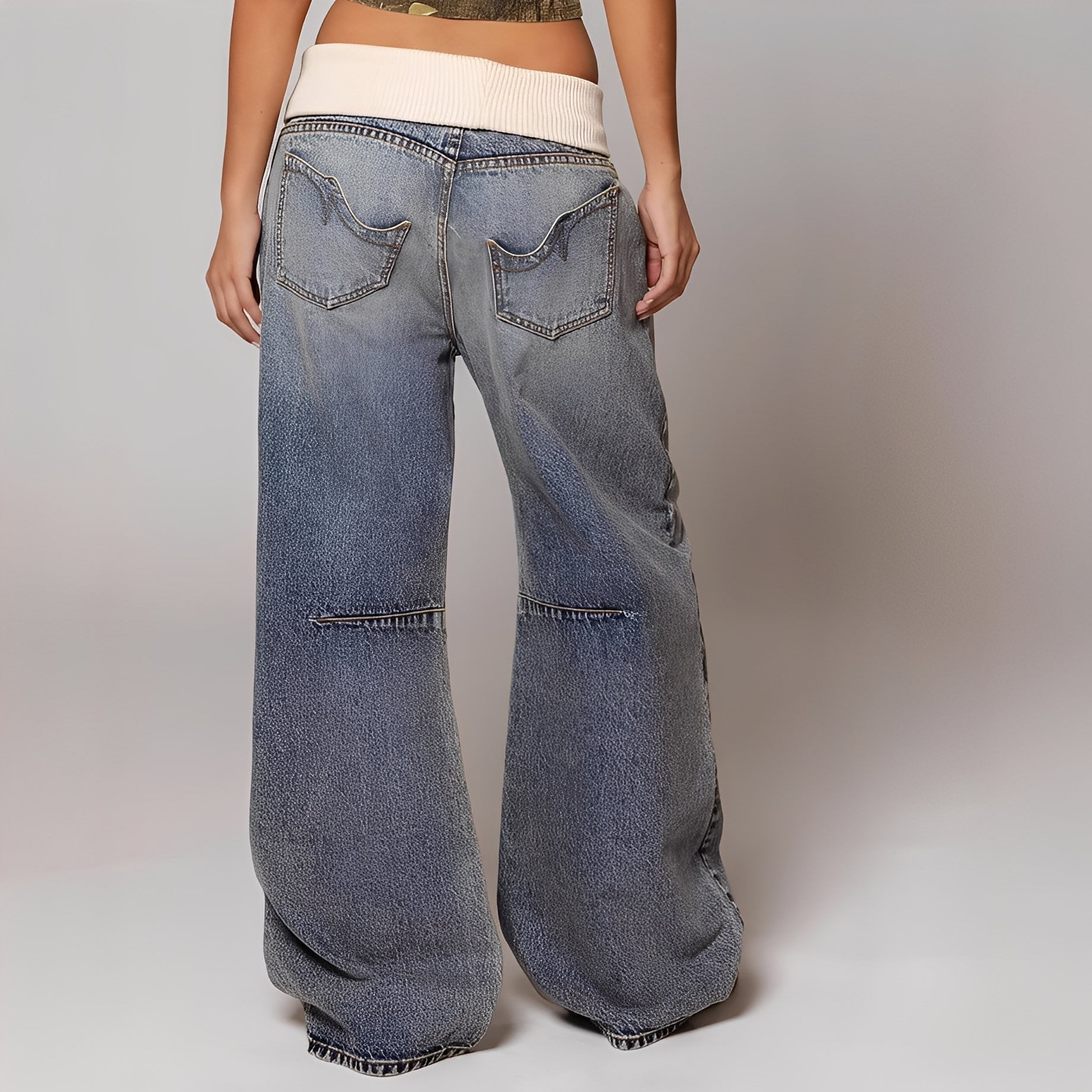 Vanessa - Bequeme, weit geschnittene Jeans