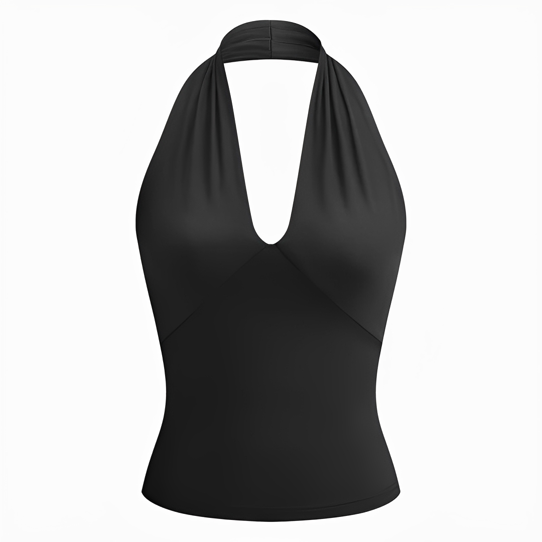 Reese - Schickes Neckholder-Top mit offenem Rücken
