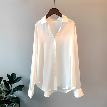 Zaniyah - Schimmerndes Langarmshirt