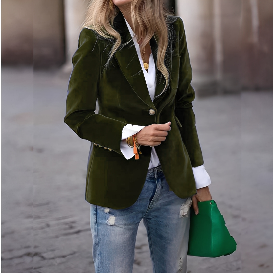 Lyliane - Komfortable Damenjacke mit Knöpfen