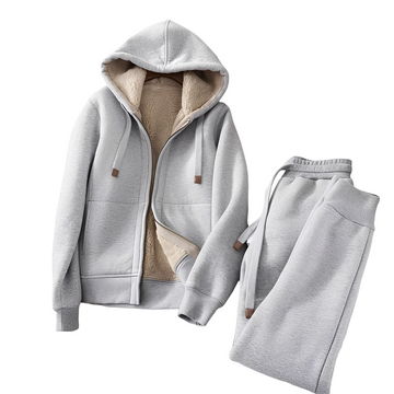 Monica - Bequemes Set mit Kapuzenpullover und Jogginghose für Damen