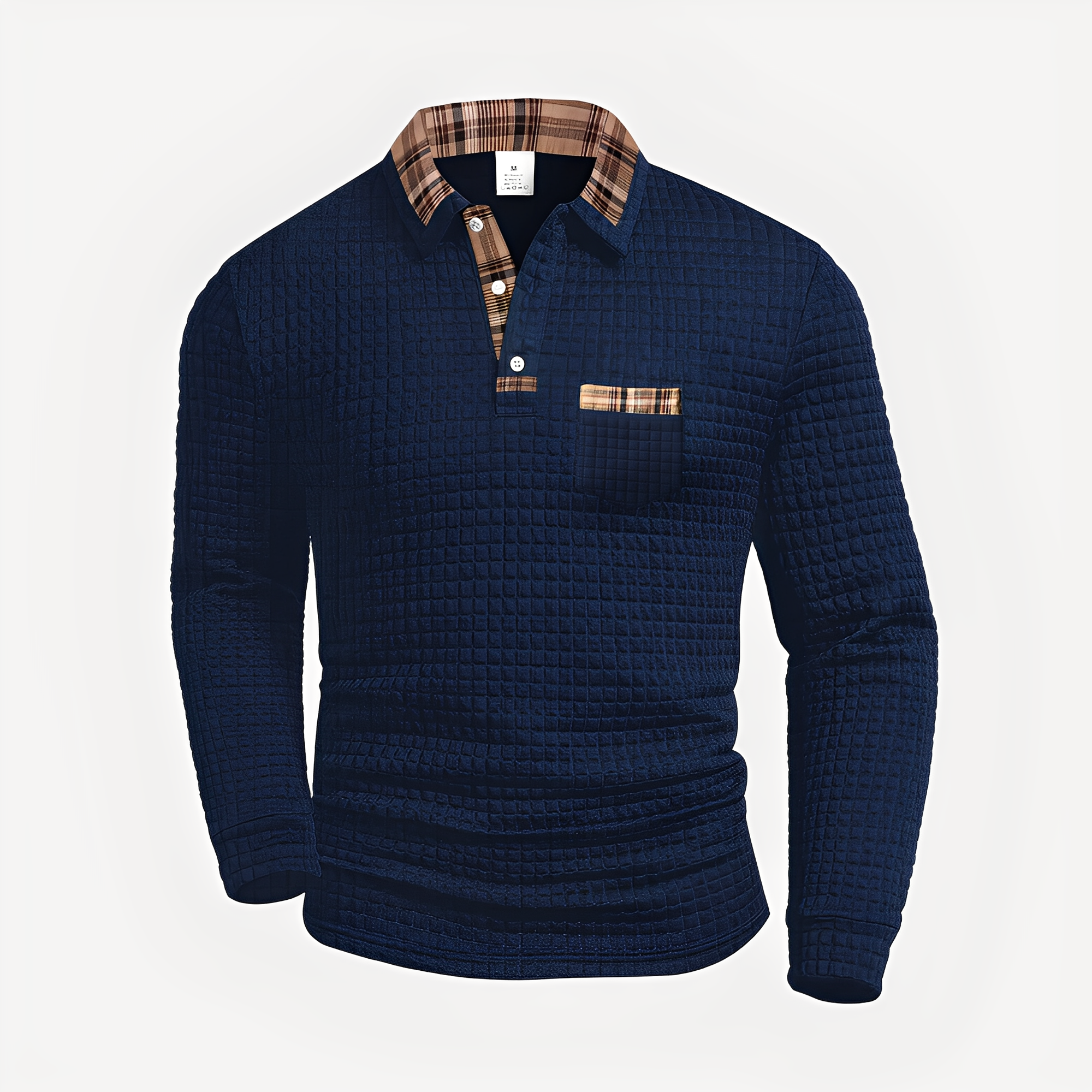 Morris - Stilvolles Langarm-Poloshirt
