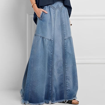 Nella - Stylischer Jeansrock mit Tasche für Damen