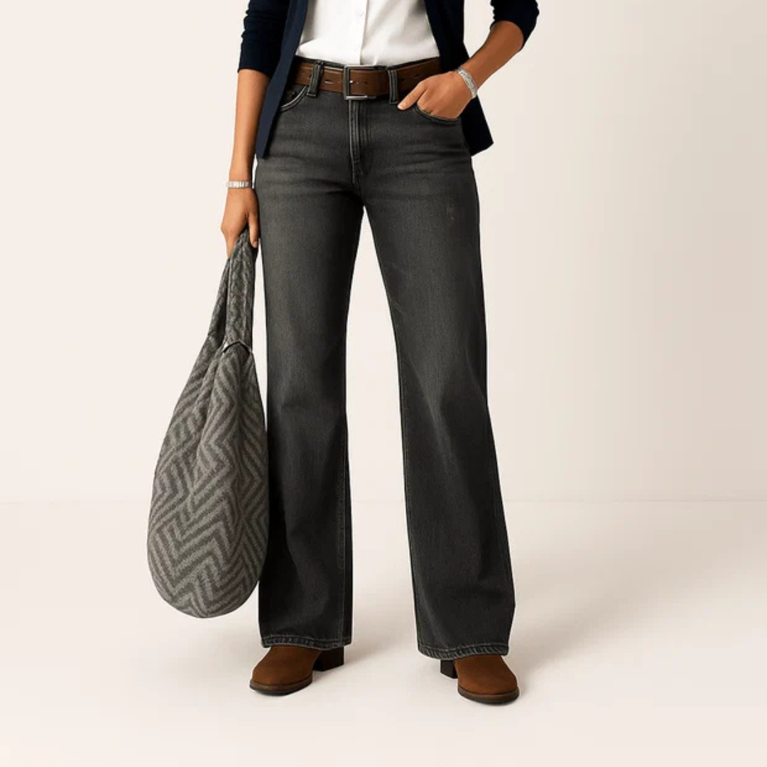 Majken - Weit geschnittene Jeans für einen trendigen Look