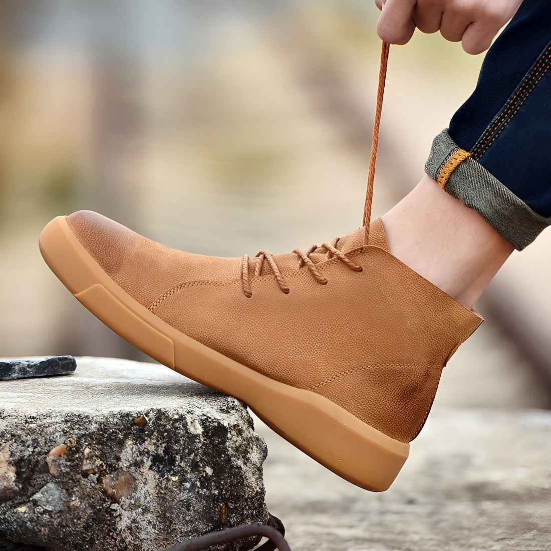 Allen - Lässige Sneaker mit hohem Schaft