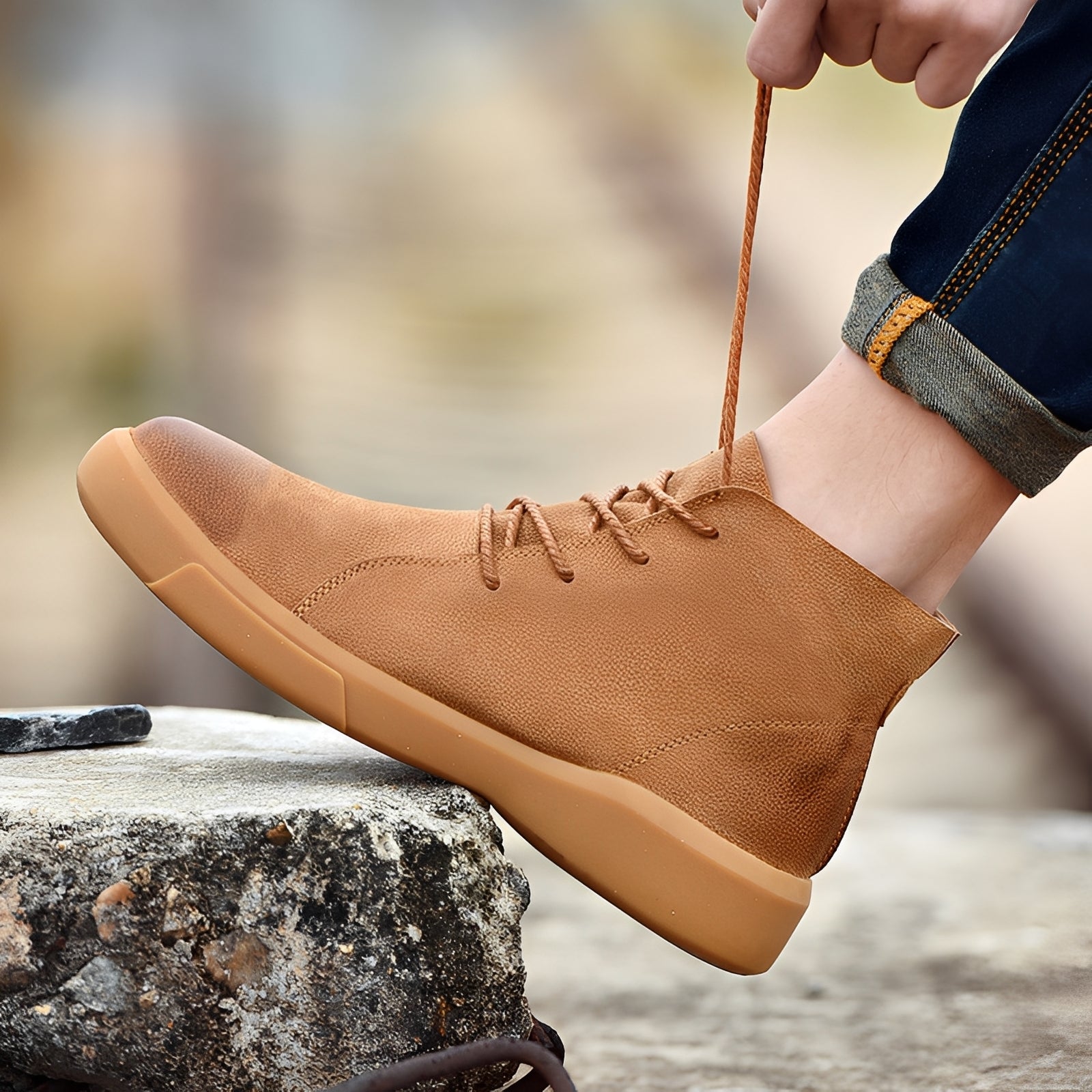 Allen - Lässige Sneaker mit hohem Schaft