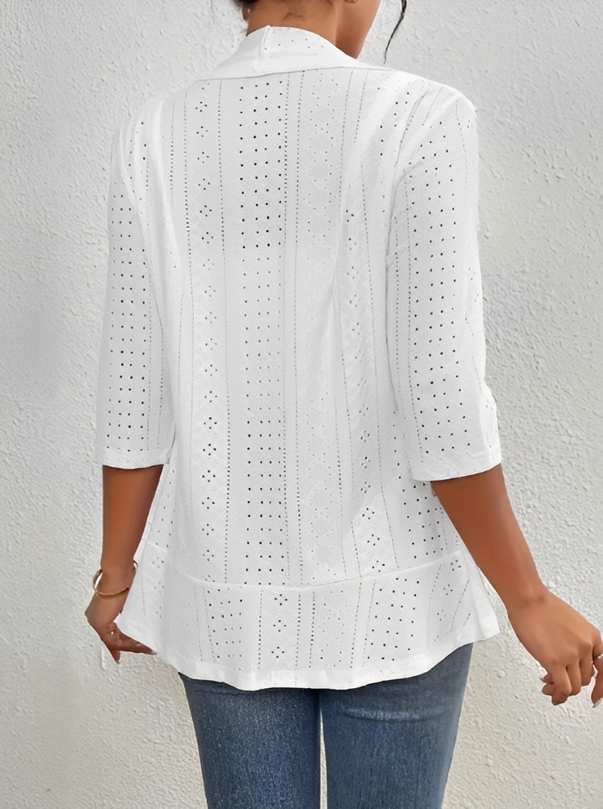 Melissa - Eleganter Schal-Mantel