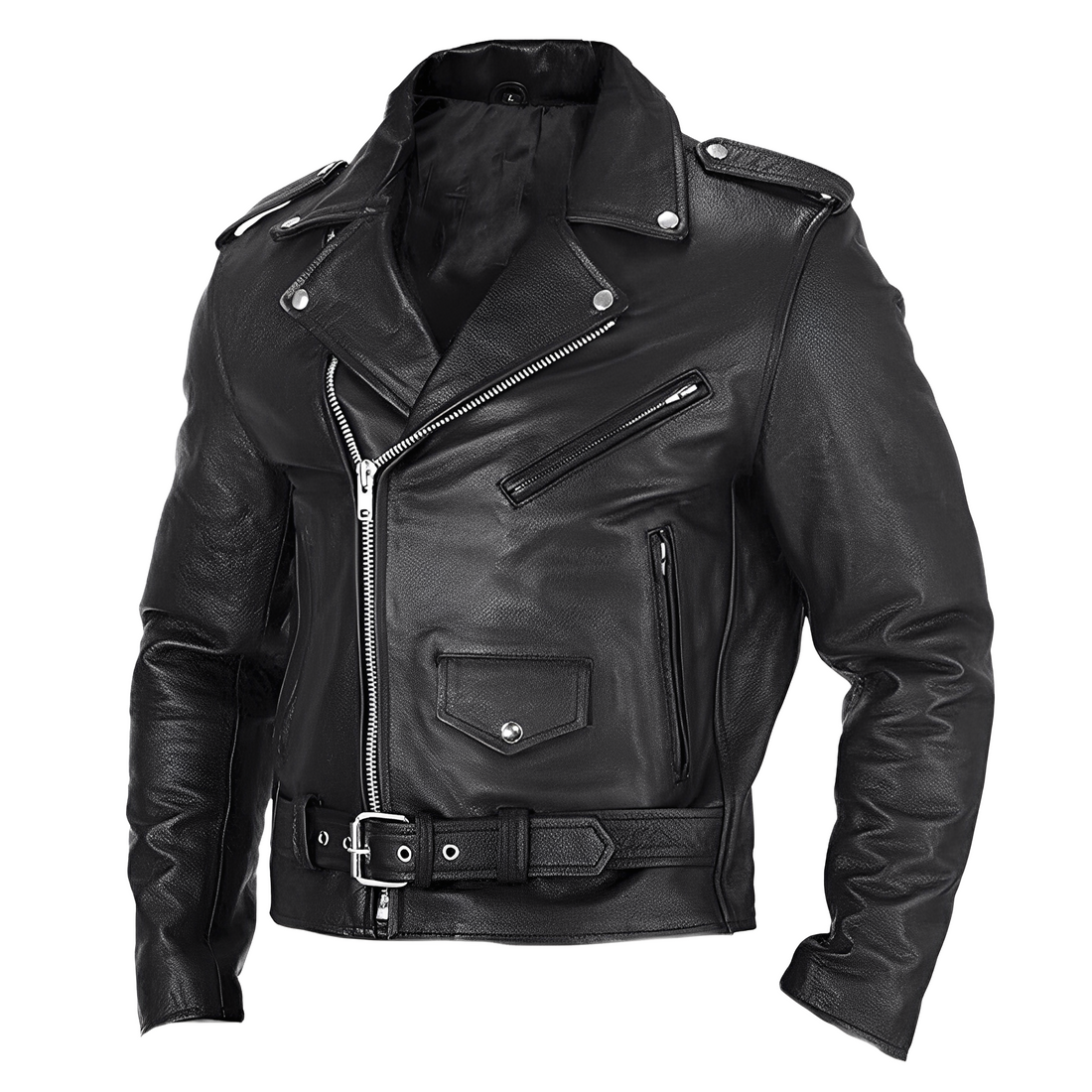 Brandon - Herren-Motorradjacke mit mehreren Taschen