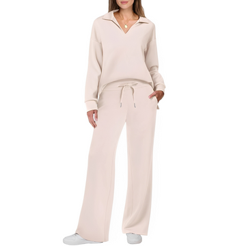 Justina - Bequemes Set für Damen bestehend aus Pullover und Hose