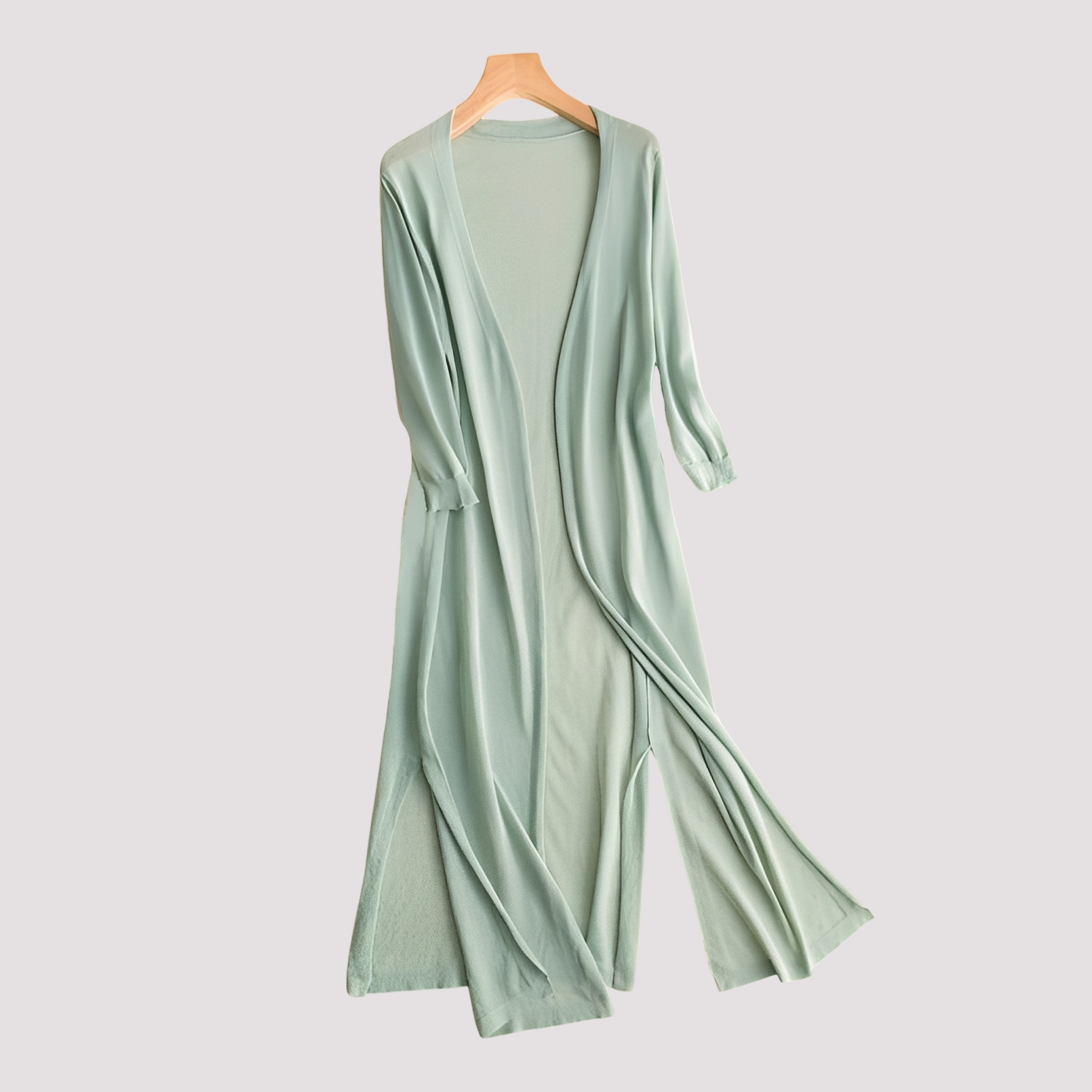 Fannie - Gemütlicher langer Damen-Cardigan