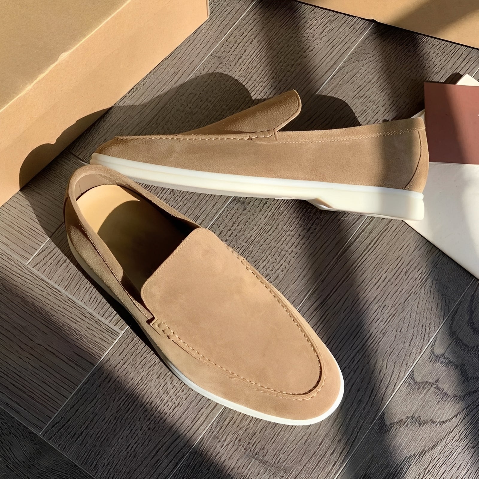 Lester - Moderne Mokassins für Herren, ideal für den Sommer