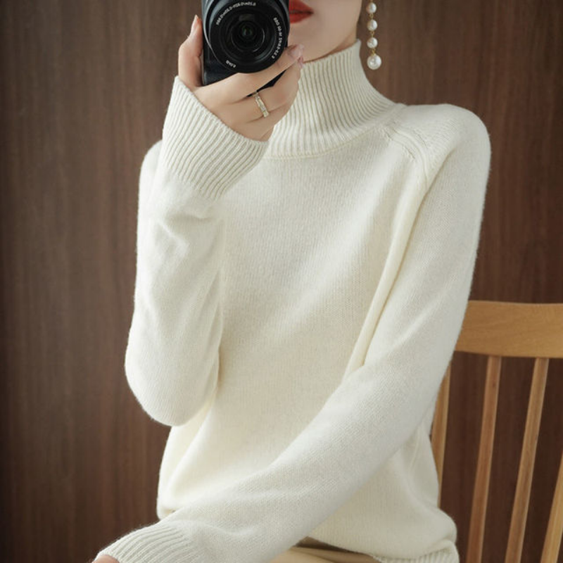 Jessel - Bequemer Damenrollkragenpullover