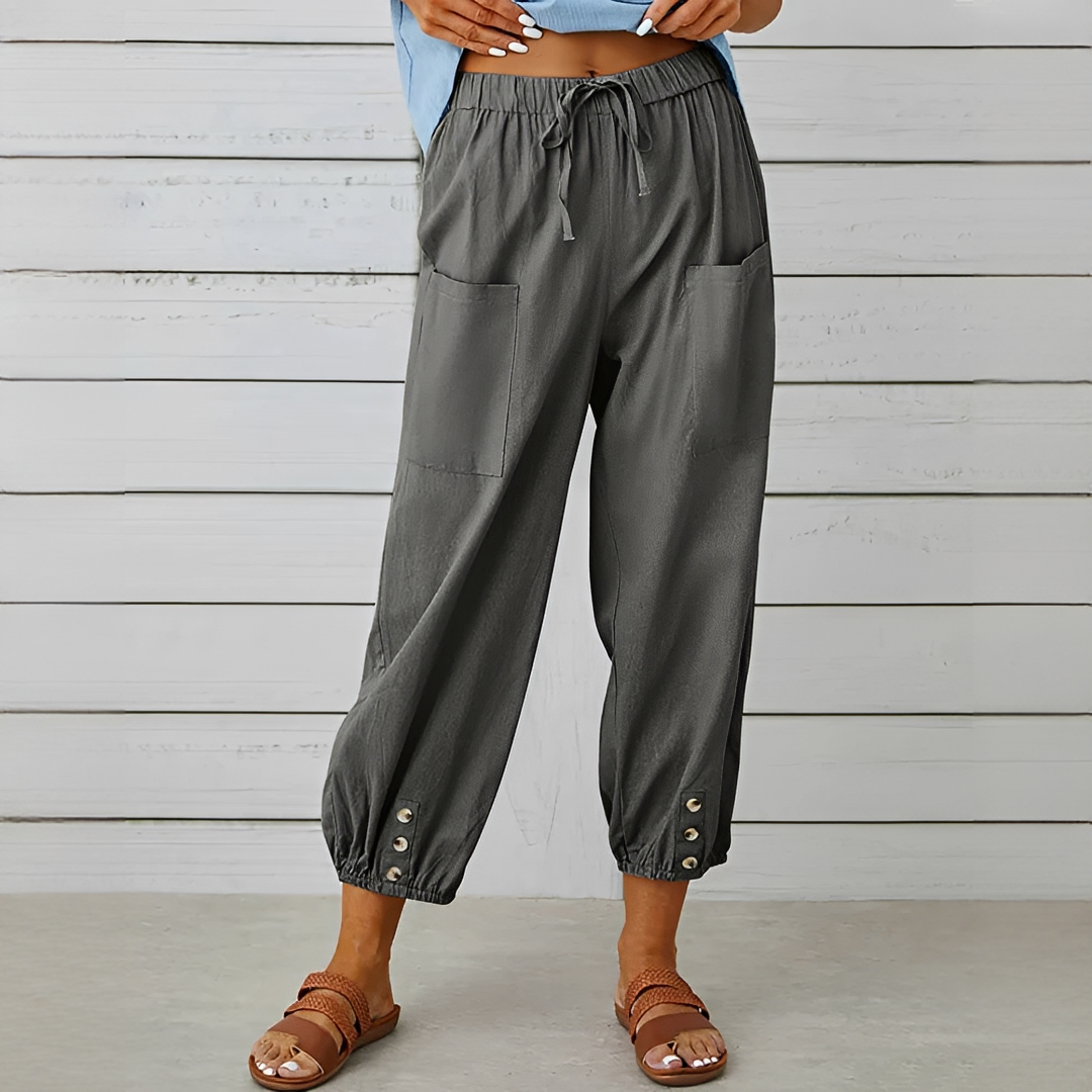 Scarlett - Bequeme Hosen mit Kordel