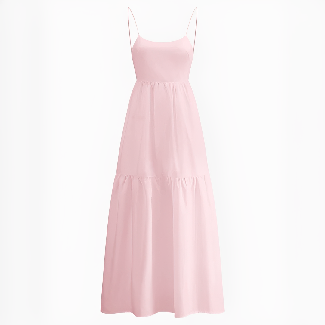 Melou - Stilvolles und elegantes langes Kleid