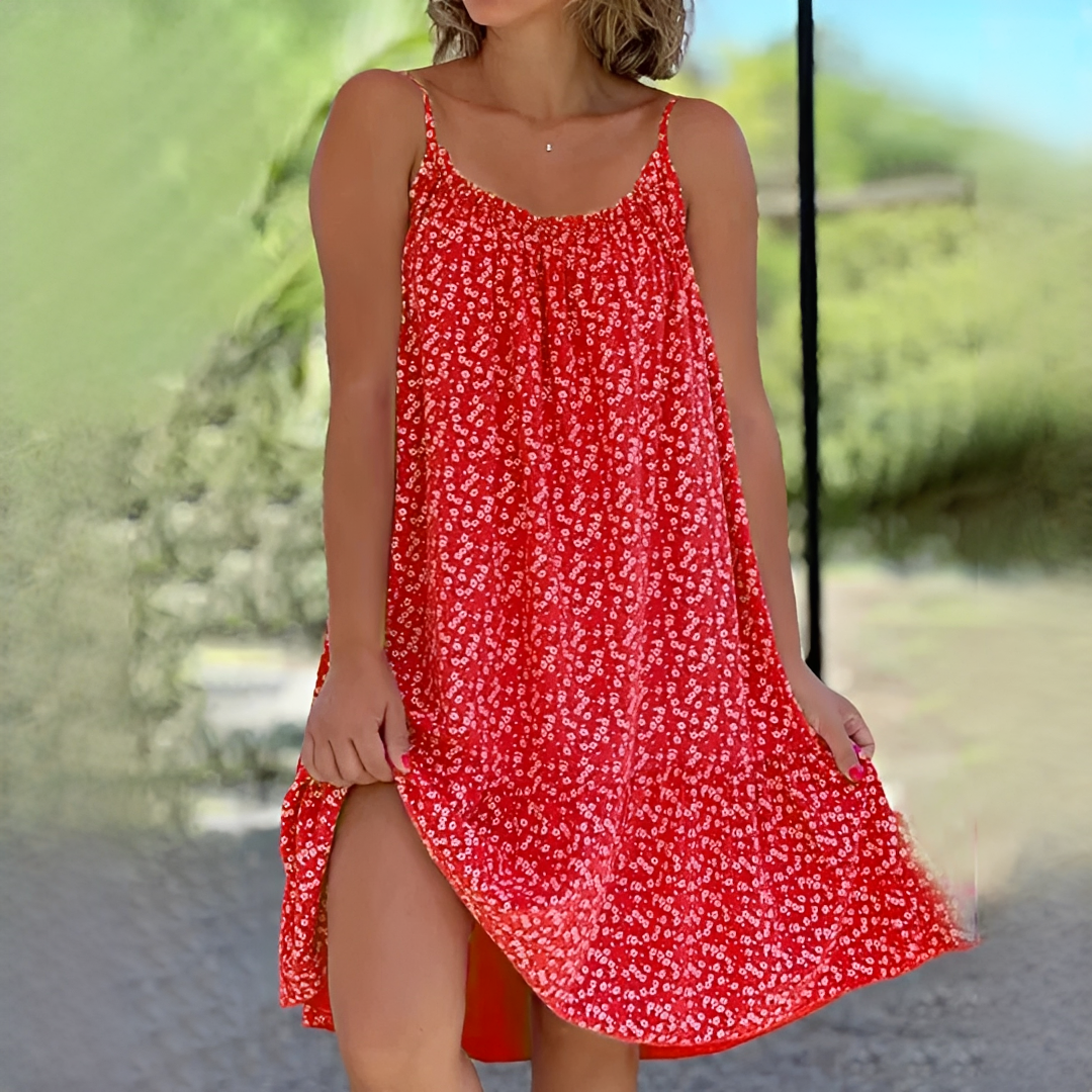 Aileen - Lockeres kurzes Kleid