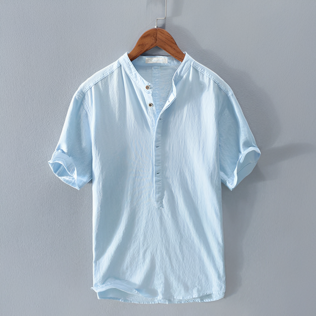 Thiago - Poloshirt mit zeitgemäßem Kragen