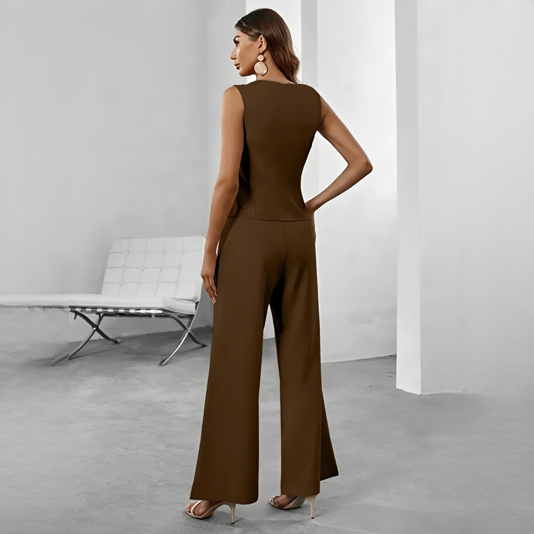 Mirtch - Zweiteiliges, eng anliegendes Damen-Ensemble