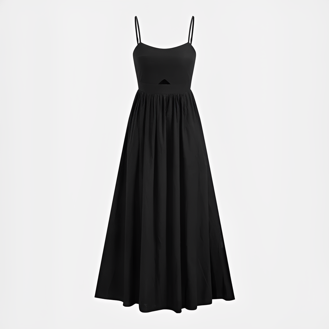 Meadel - Elegantes ärmelloses Maxi-Kleid