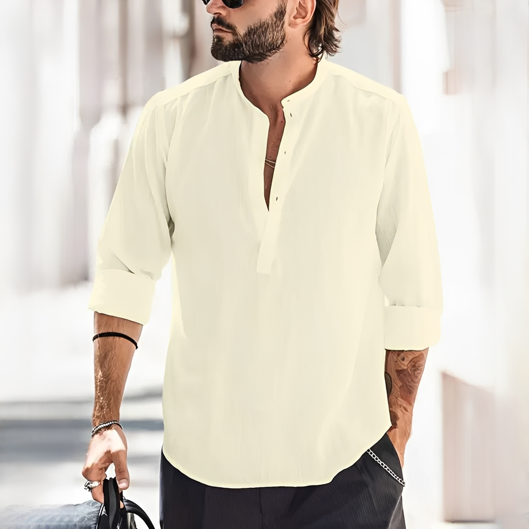 Enrico - Elegantes und leichtes Herren-Sommerhemd