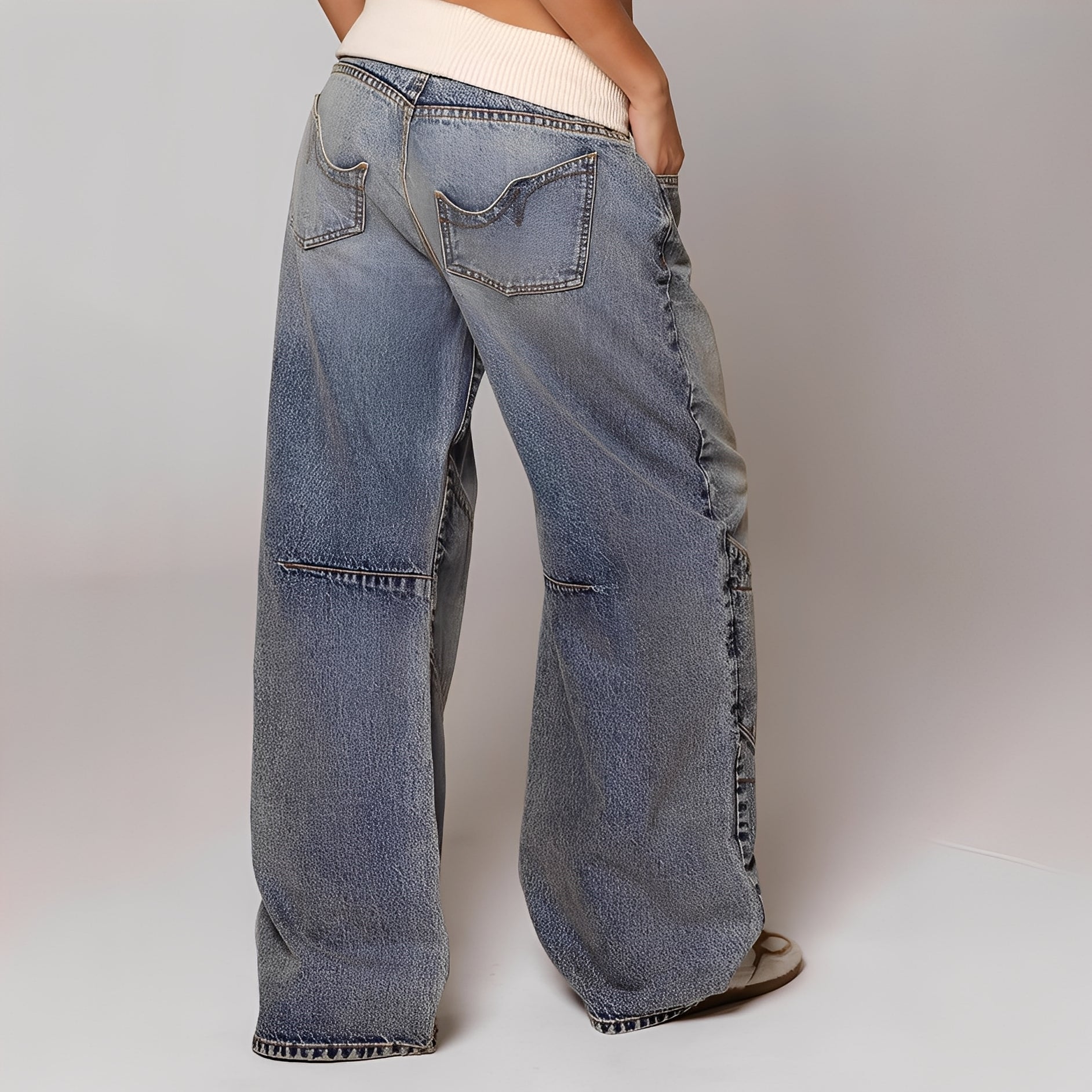Vanessa - Bequeme, weit geschnittene Jeans