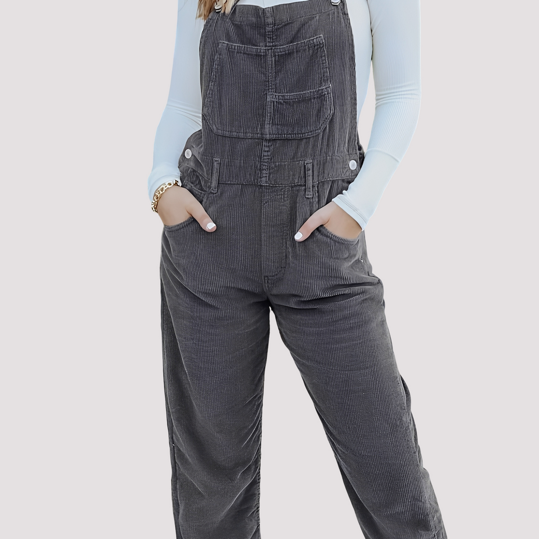 Sophie - Bequemer, legerer Jeans-Jumpsuit für Damen