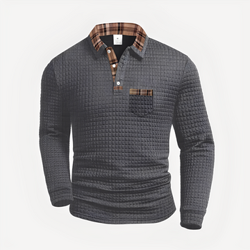 Morris - Stilvolles Langarm-Poloshirt