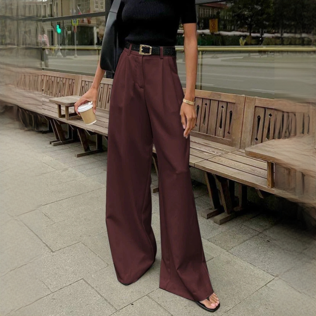 Marlene - Elegante Hose mit weitem Schnitt
