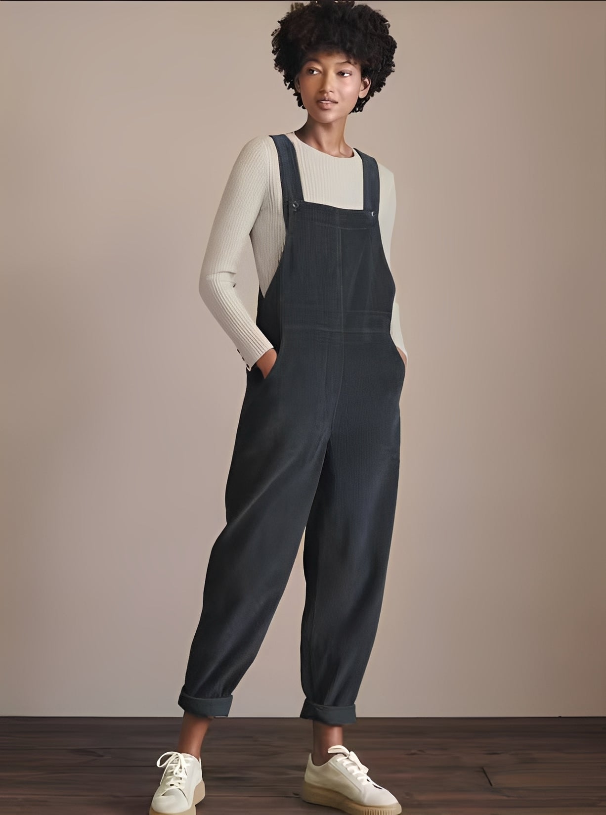 Kristina - Schicker Cord-Jumpsuit für Damen